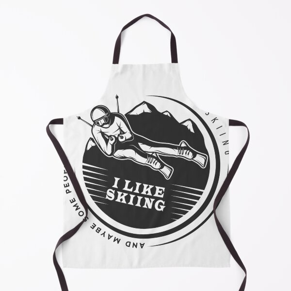 Item preview, I Like skiing And Maybe Some People designed and sold by YAITPSTORE.