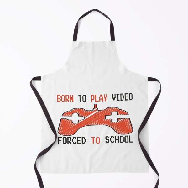 Item preview, Born To Play Video Games Forced To School designed and sold by Organization -Shirt.