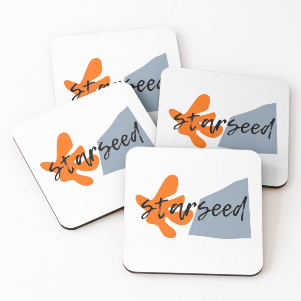 Item preview,  Starseed With Orange And Blue On White designed and sold by hopaaa.