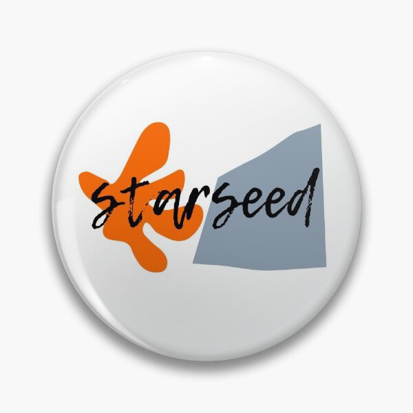 Item preview,  Starseed With Orange And Blue On White designed and sold by hopaaa.