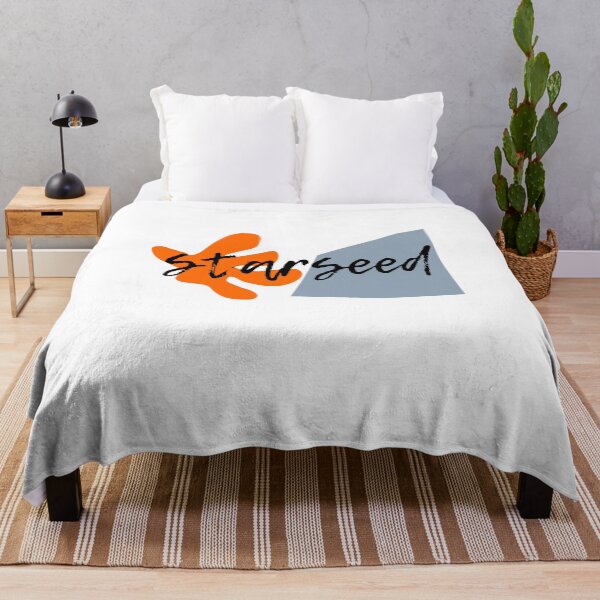 Item preview,  Starseed With Orange And Blue On White designed and sold by hopaaa.