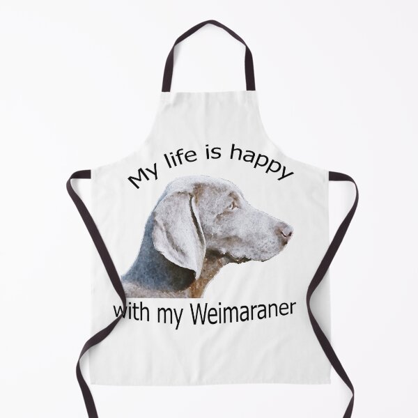 Item preview, My life is happy with my Weimaraner designed and sold by merchfun2.