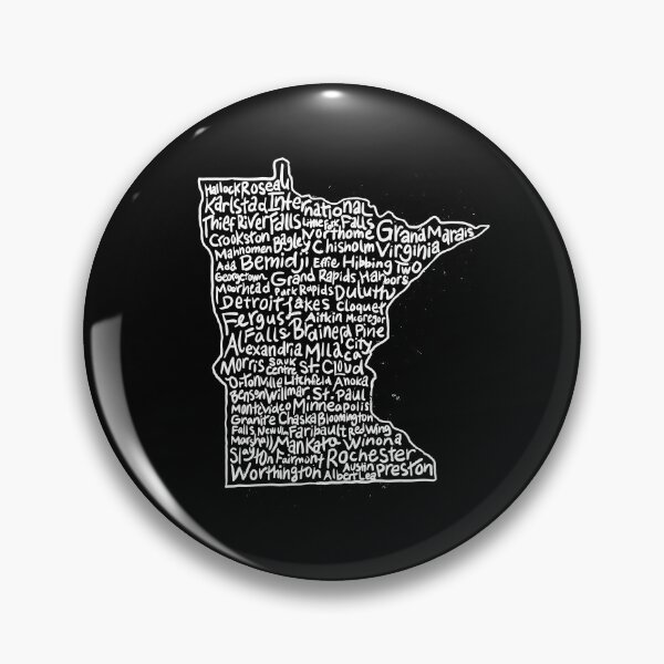 Item preview, Minnesota Handwritten State & Cities designed and sold by NumeralV.