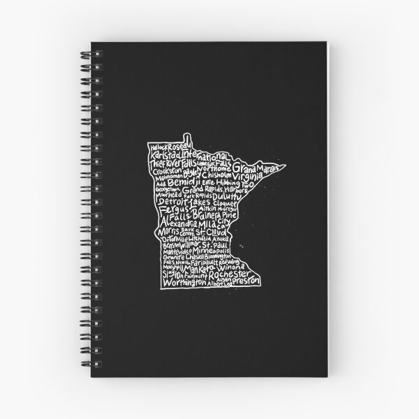 Item preview, Minnesota Handwritten State & Cities designed and sold by NumeralV.