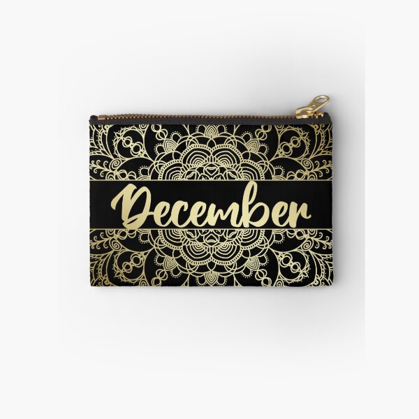 Item preview, December month for bullet journal in gold designed and sold by felinefeelings.
