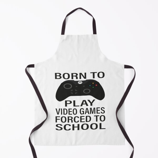Item preview, Born To Play Video Games Forced To School designed and sold by Organization -Shirt.