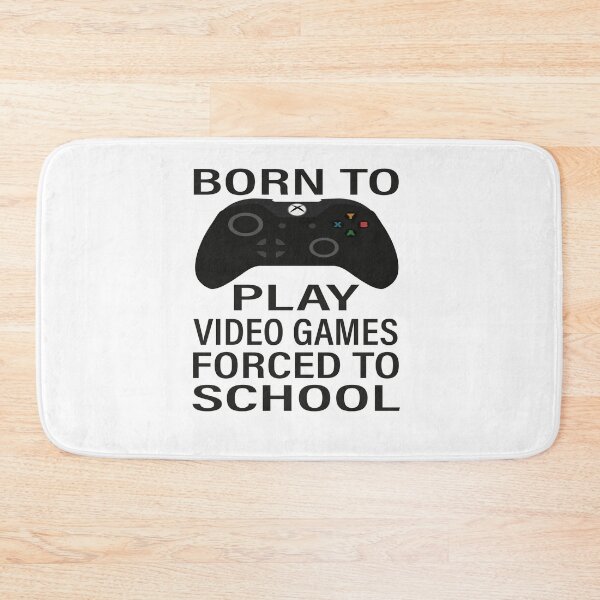 Item preview, Born To Play Video Games Forced To School designed and sold by Organization -Shirt.