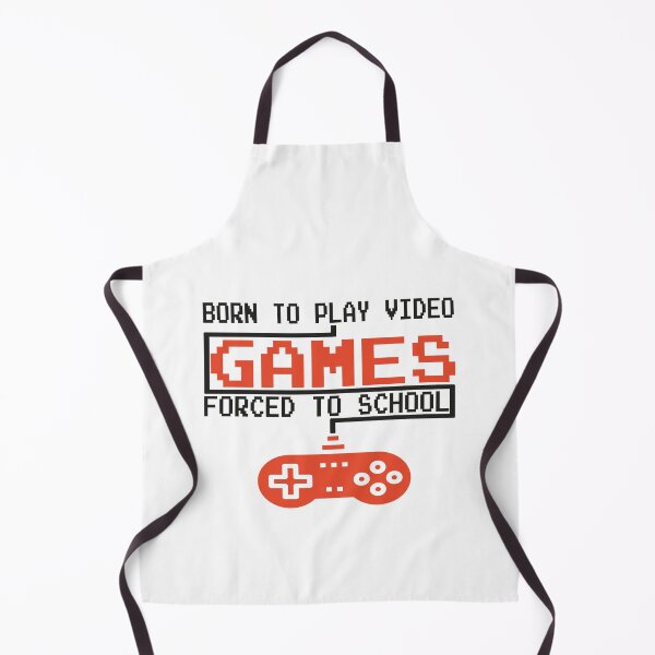 Item preview, Born To Play Video Games Forced To School designed and sold by Organization -Shirt.