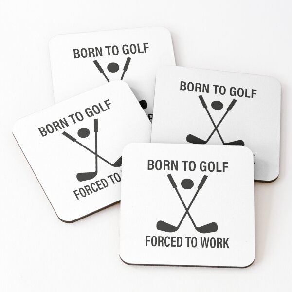Item preview, Born To Golf Forced To Work designed and sold by Organization -Shirt.