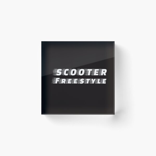 Item preview, Scooter Freestyle Black designed and sold by DamaliePierre.