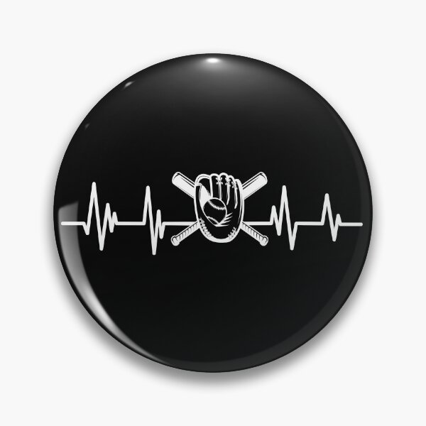 Item preview, Cricket heartbeat baseball player,baseball Birthday Cricket lover designed and sold by ELmezz.