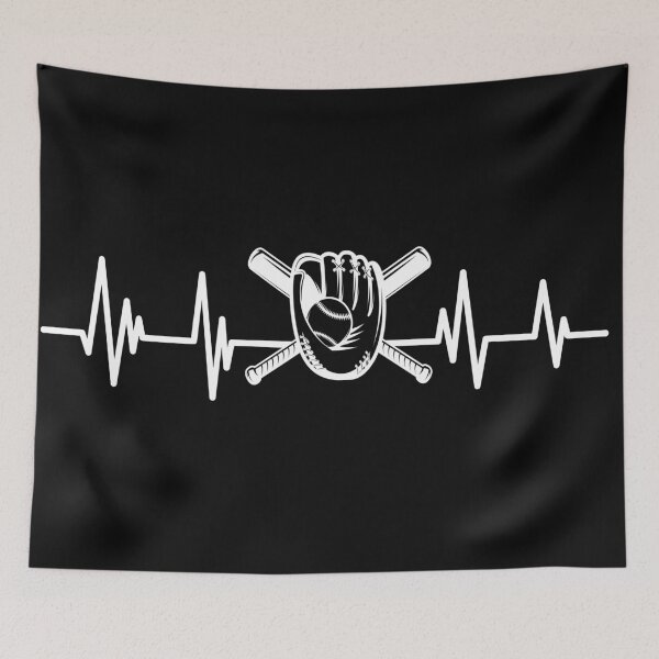 Item preview, Cricket heartbeat baseball player,baseball Birthday Cricket lover designed and sold by ELmezz.