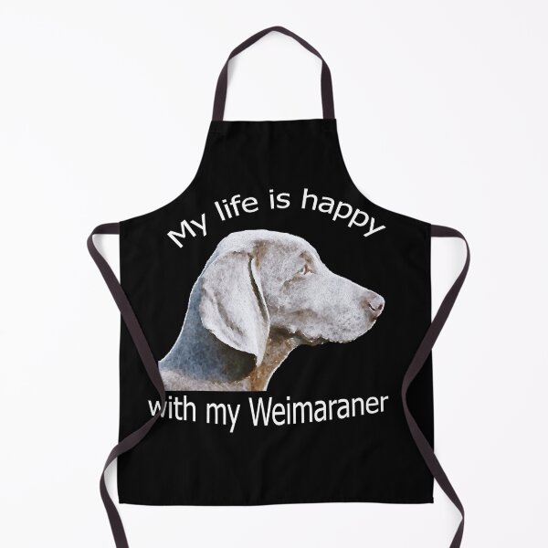 Item preview, My life is happy with my Weimaraner designed and sold by merchfun2.