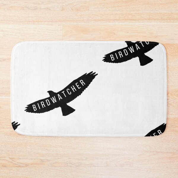 Item preview, Birdwatcher bird art logo designed and sold by TheWaterBirds.