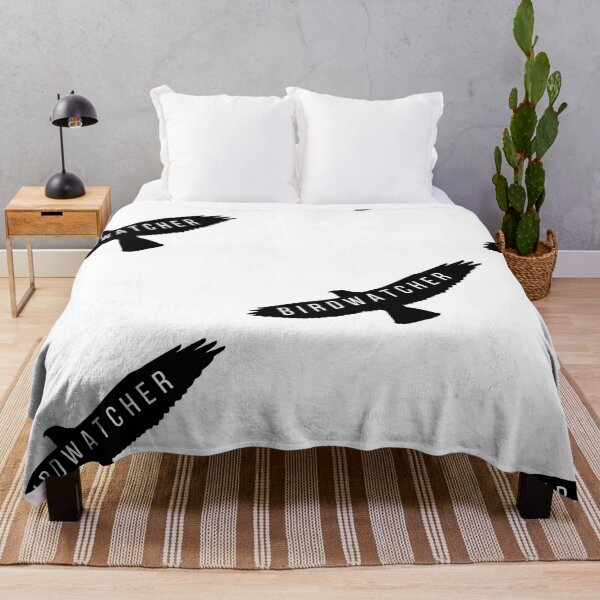 Item preview, Birdwatcher bird art logo designed and sold by TheWaterBirds.