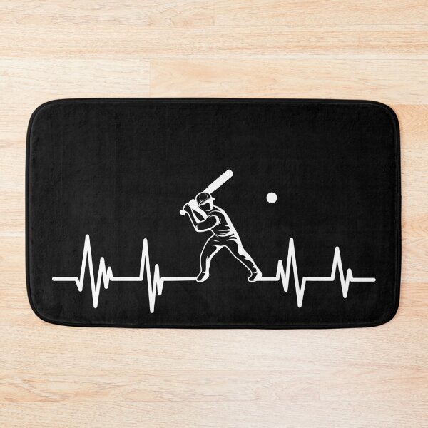 Item preview, Cricket heartbeat baseball player,baseball Birthday Cricket lover designed and sold by ELmezz.