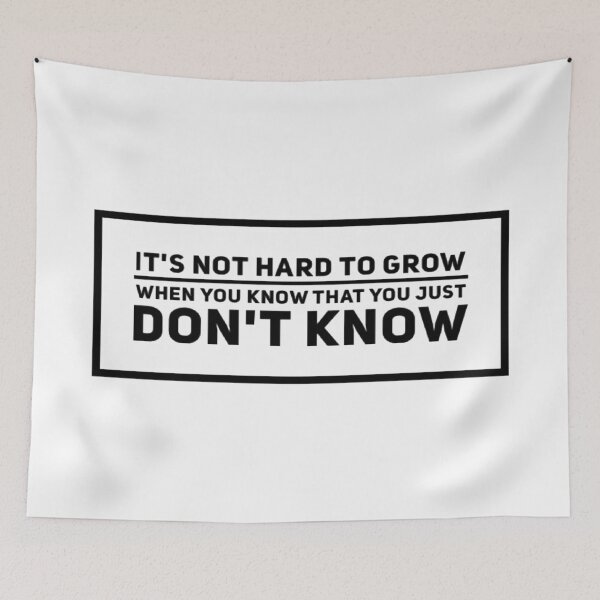 Item preview, Not Hard To Grow (Black) designed and sold by UnicornPeeps.