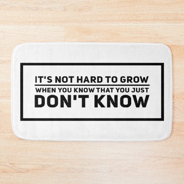 Item preview, Not Hard To Grow (Black) designed and sold by UnicornPeeps.