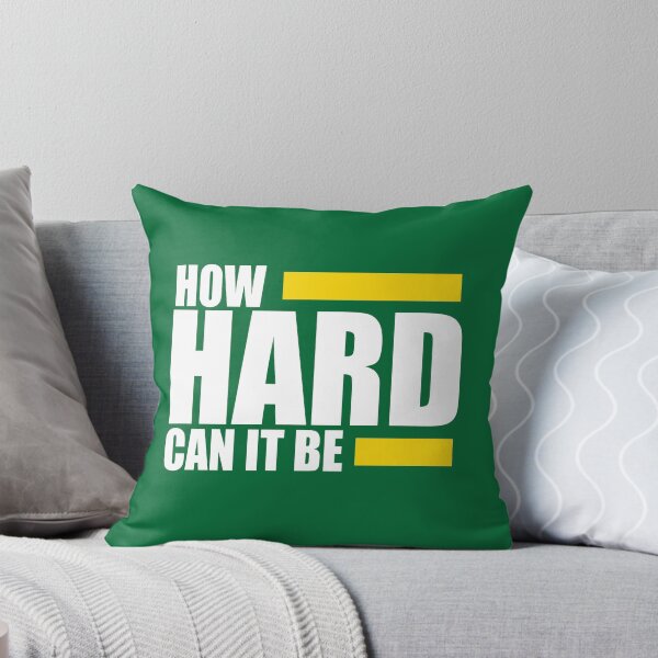 Item preview, How Hard Can It Be! Motivation Quote designed and sold by PrintBrint.