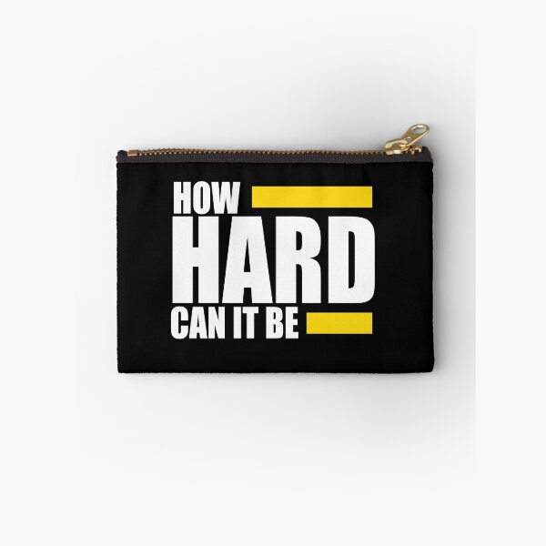 Item preview, How Hard Can It Be! Motivation Quote designed and sold by PrintBrint.