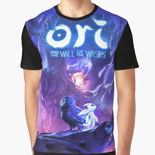 Vista previa del artículo con la obra «Ori y la voluntad de los Wisps», diseñado y vendido por TheLucasStory.