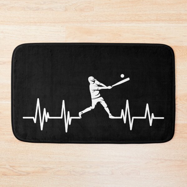 Item preview, Cricket heartbeat baseball player,baseball Birthday Cricket lover designed and sold by ELmezz.