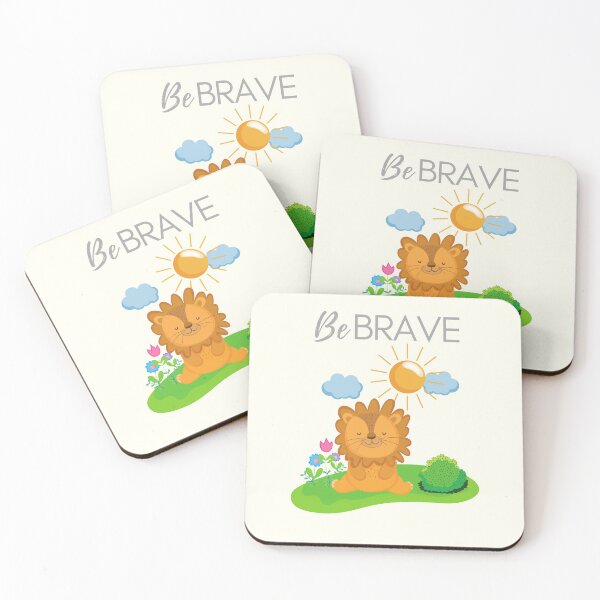 Item preview, Be Brave Lion Kids Nursery  designed and sold by Favegiftings1.