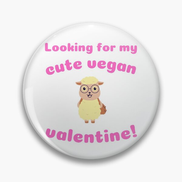 Item preview, Sheep Looking For My Cute Vegan Valentine designed and sold by WhimsicaliTee.