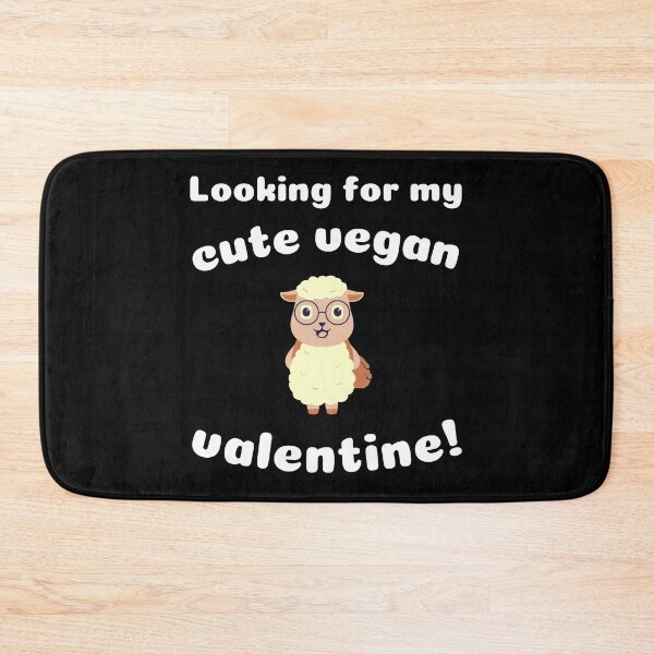 Item preview, Sheep Looking For My Cute Vegan Valentine designed and sold by WhimsicaliTee.