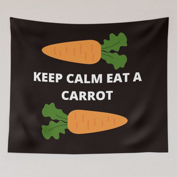 Item preview, KEEP calm eat a carrot designed and sold by GabyVGalindo.