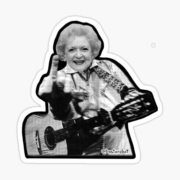 Betty Cash Sticker