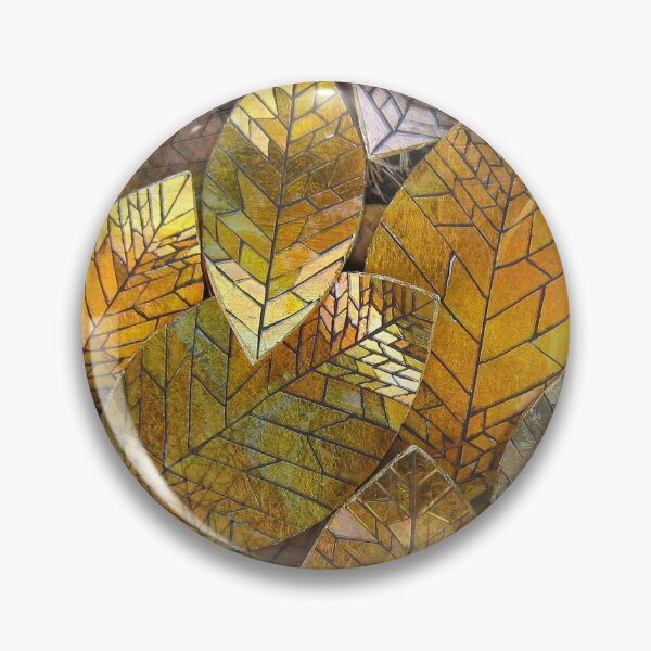 Item preview, Golden Leaves Mosaic designed and sold by KateRattray.