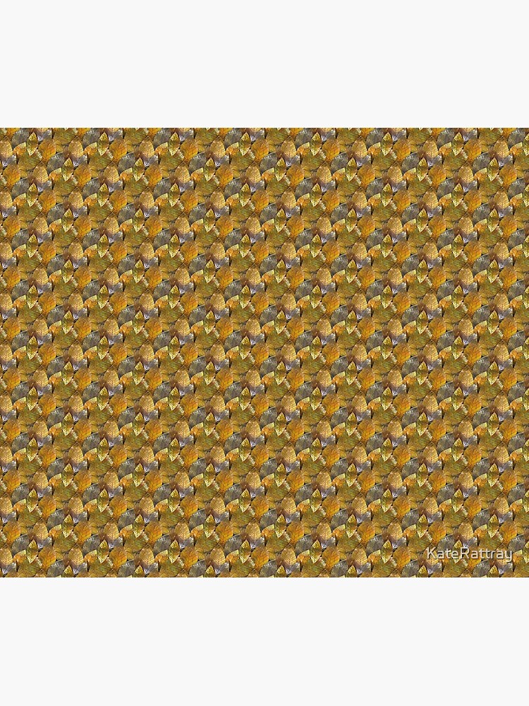 Thumbnail 3 of 3, Tapestry, Golden Leaves Mosaic designed and sold by KateRattray.