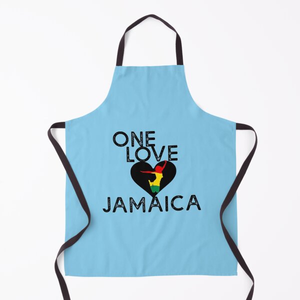 Item preview, One love Jamaica T-shirt with black letters. designed and sold by obedtheartist.