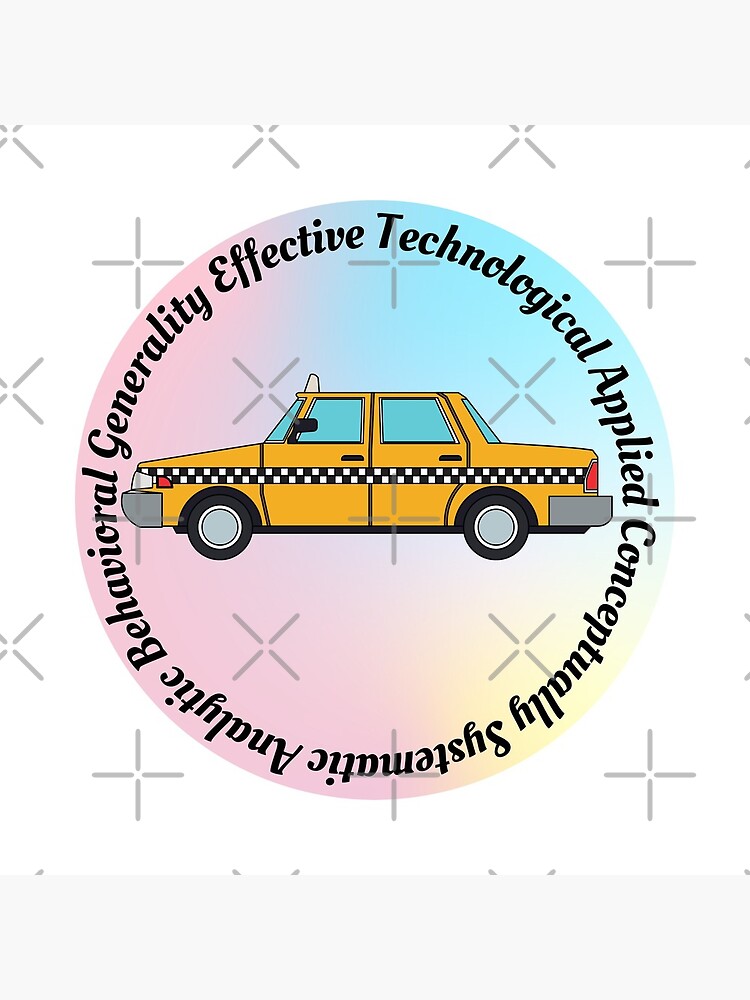 Seven Dimensions Of Applied Behavior Analysis Aba Get A Cab Poster By Seven Dimensions Of Applied Behavior Analysis Aba Get A Cab Poster By