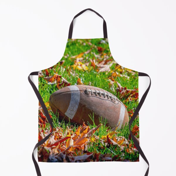 Item preview, Touchdown! football on a leafy field designed and sold by Susan Sheldon.