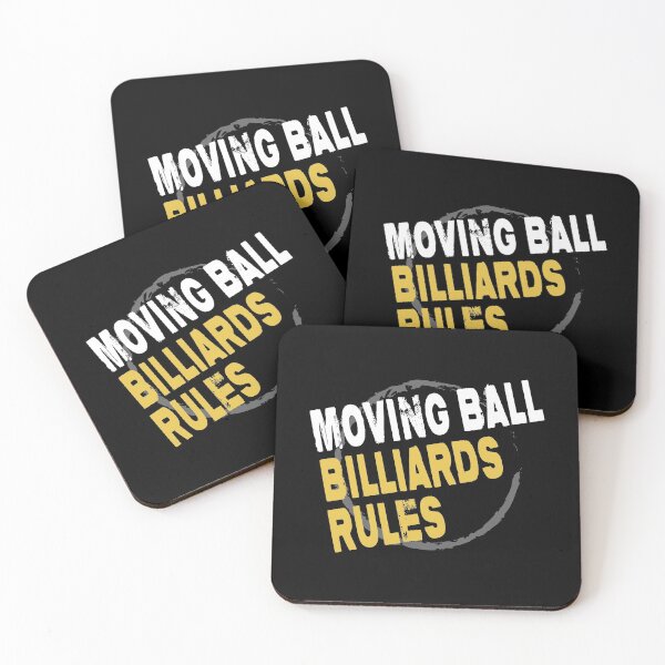 Item preview, MOVING BALL BILLIARDS RULES T-shirt designed and sold by diego75bcn.