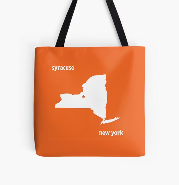 Syracuse, Nueva York Bolsa estampada de tela
