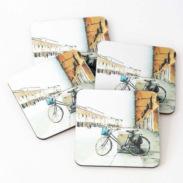 Item preview, Bicycle leaning against a column designed and sold by Giuseppe Cocco.
