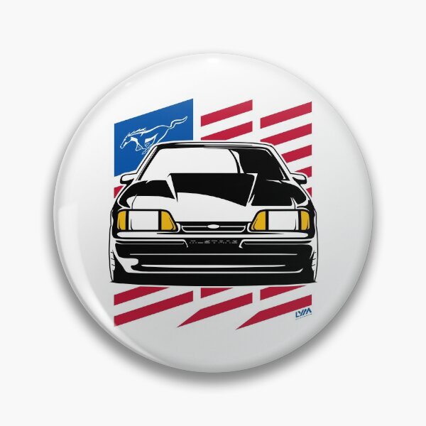 Artikelvorschau, Foxbody Ford Mustang Notch US-Flagge entworfen und verkauft von leaveyourmark.