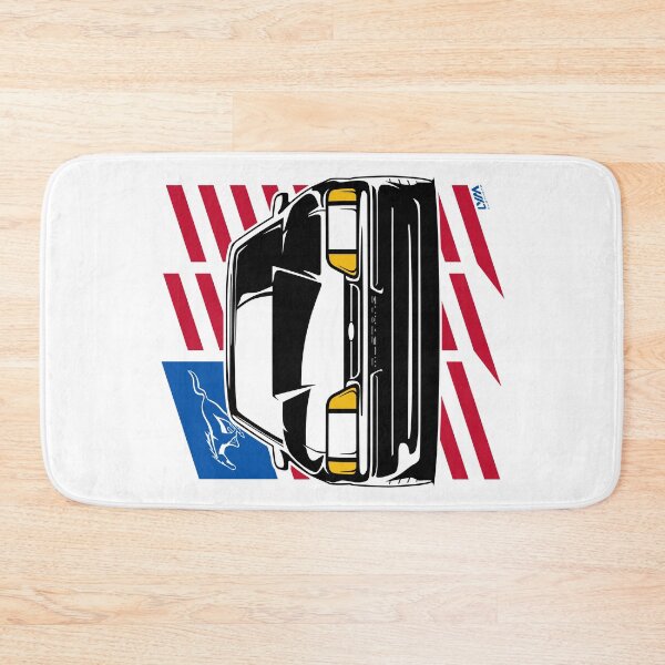 Item preview, Foxbody Ford Mustang Notch US Flag designed and sold by leaveyourmark.