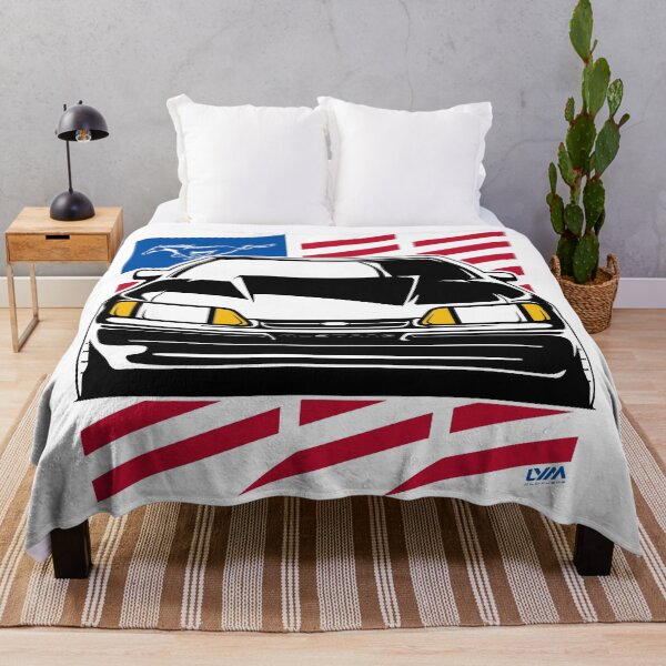Item preview, Foxbody Ford Mustang Notch US Flag designed and sold by leaveyourmark.