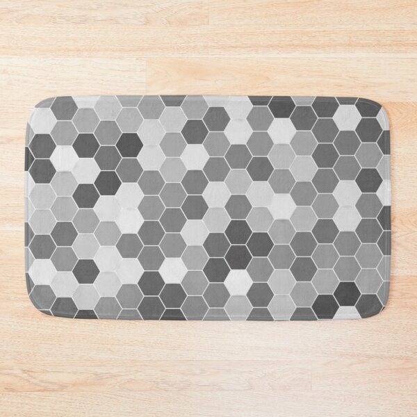 Item preview, Grey Honeycomb Pattern designed and sold by lizmcginn.