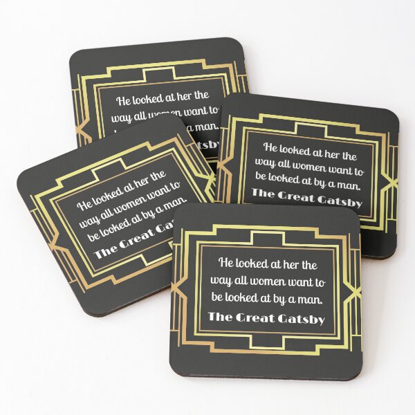 Item preview, The way all women want Gatsby Quote designed and sold by Lacy Sciple.
