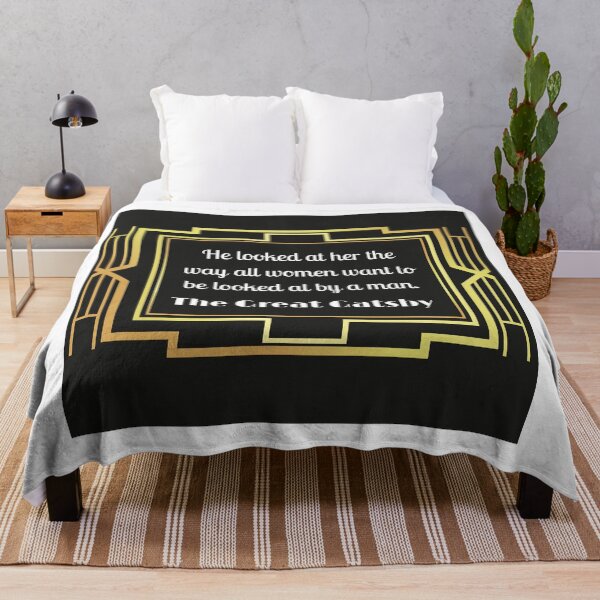 Item preview, The way all women want Gatsby Quote designed and sold by Lacy Sciple.