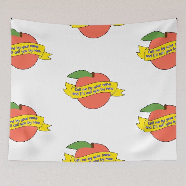 Item preview, Call Me By Your Name Peach Art designed and sold by Weyheycallie.