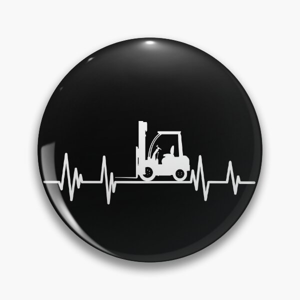 Item preview, heartbeat Forklift Operator Birthday forklifter lover designed and sold by ELmezz.