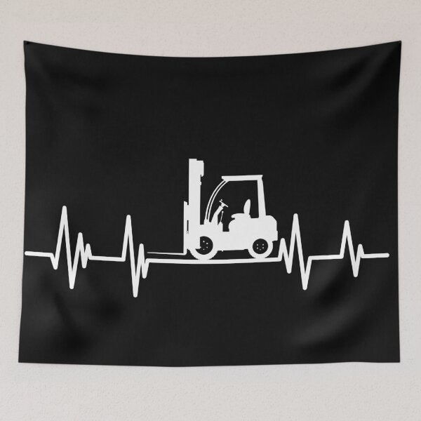 Item preview, heartbeat Forklift Operator Birthday forklifter lover designed and sold by ELmezz.