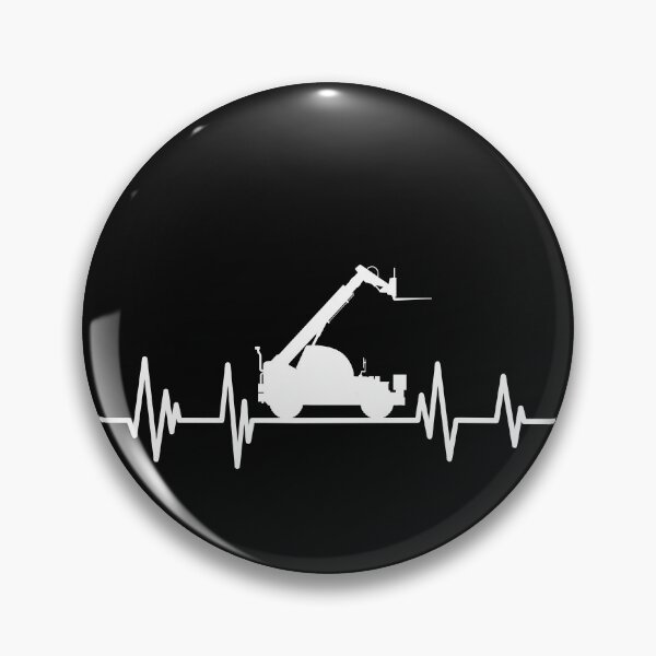 Item preview, heartbeat Forklift Operator Birthday forklifter lover designed and sold by ELmezz.