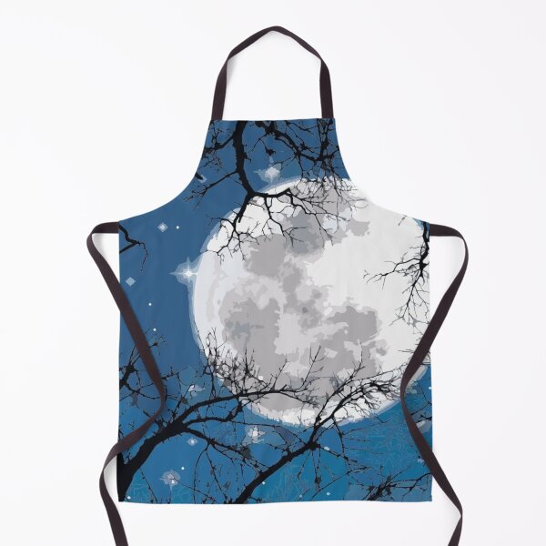 Item preview, The full moon through the tree branches. designed and sold by Karine Dupras.